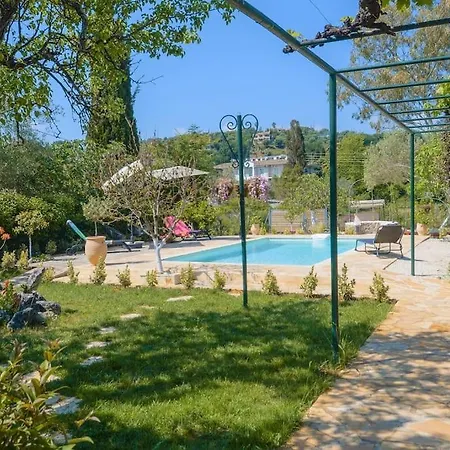 The Red House In Dassia (Corfu)
